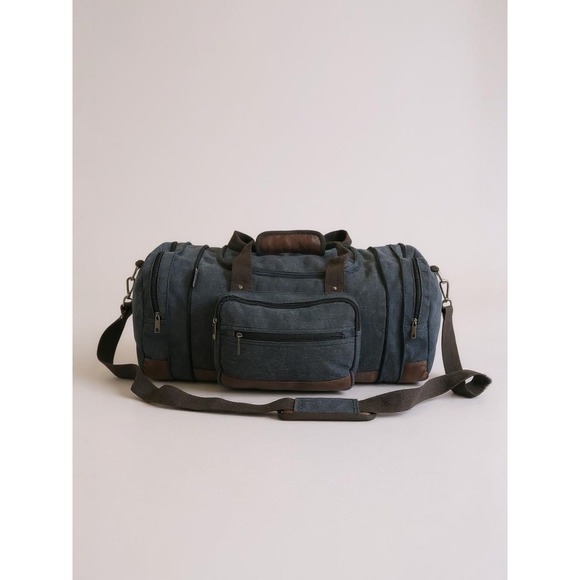 Wohlbege Other - Wohlbege Canvas Duffle Bag Travel Gym Weekend Carry On Luggage